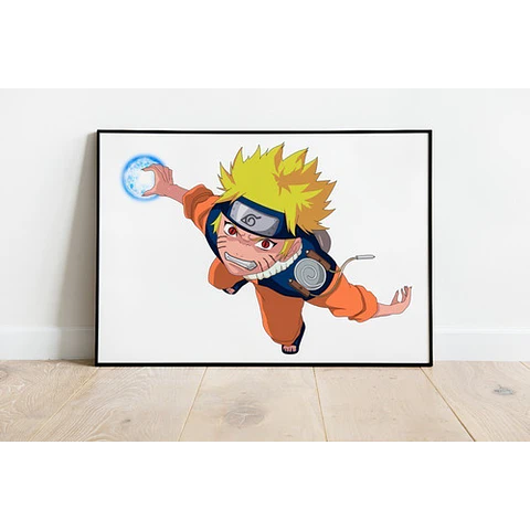 Kit X4 Láminas Imprimibles Naruto
