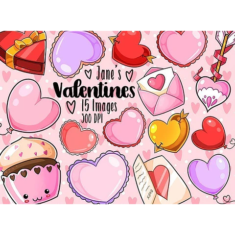 Cliparts Imagenes Png Corazones San Valentin Amor Jk76