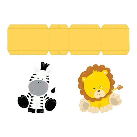 Kit Imprimible Animales De La Selva Letras 3d Editable +  