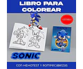 Para Colorear Editable Imprimible Sonic