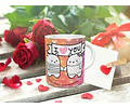 Diseños Plantillas Tazas San Valentin Amor Sublimación M3 