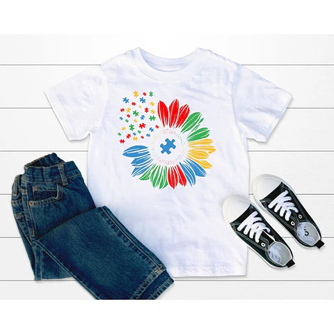 Diseños Autismo Sublimar Remeras Adultos Niños Plantillas #1