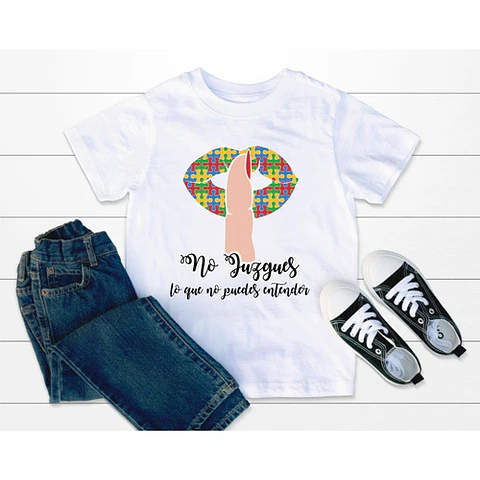 Diseños Autismo Sublimar Remeras Adultos Niños Plantillas #1
