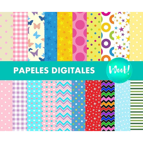 Kit Imprimible Molde Mini Letras 3d Editables + Papeles