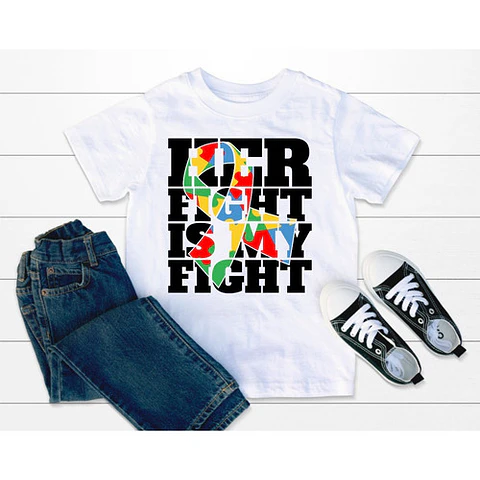 Diseños Autismo Sublimar Remeras Adultos Niños Plantillas #1