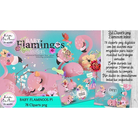 Cliparts Imagenes Png Flamencos Flamingos Bebes P1