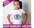 Diseños Plantillas Para Remeras Niñas Sublimación M18