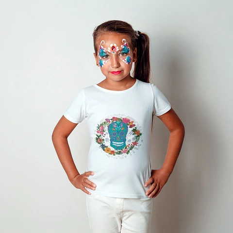 Diseños Plantillas Para Remeras Niñas Sublimación M18