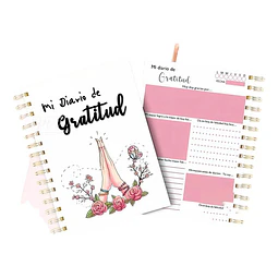 Diario De Gratitud Y Abundancia Imprimibles Editables + Pdf