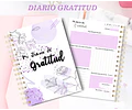 Diario De Gratitud Y Abundancia Imprimibles Editables + Pdf