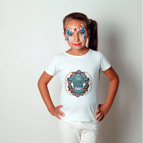 Diseños Plantillas Para Remeras Niñas Sublimación M18