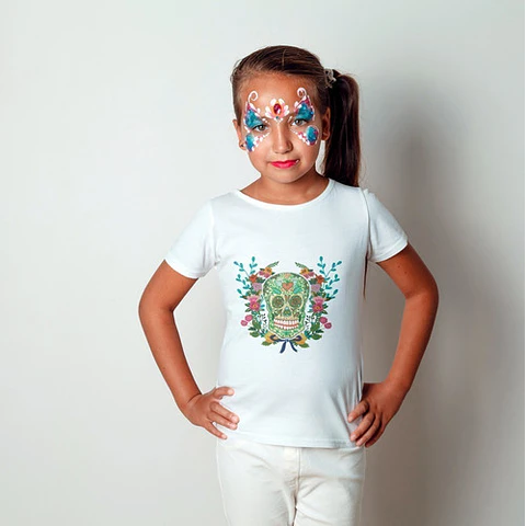 Diseños Plantillas Para Remeras Niñas Sublimación M18