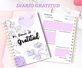 Diario De Gratitud Y Abundancia Imprimibles Editables + Pdf