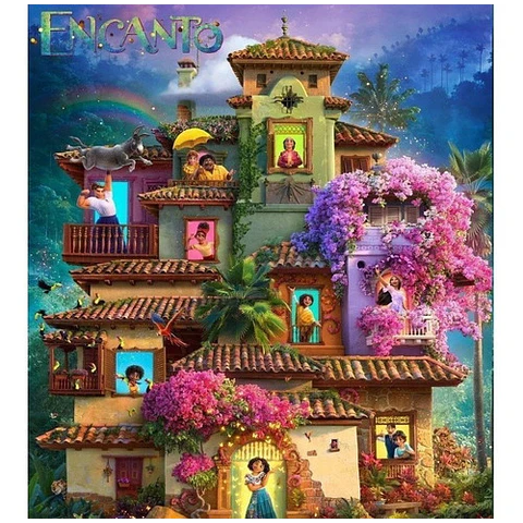 Kit Digital Encanto Disney Clipart Png + Papeles + Fondos