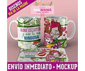 Diseños Plantillas Para Tazas Día De La Madre Sublimación M6