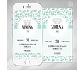 Kit Imprimible Coronita Flores Tiffany Candy Bar Tukit