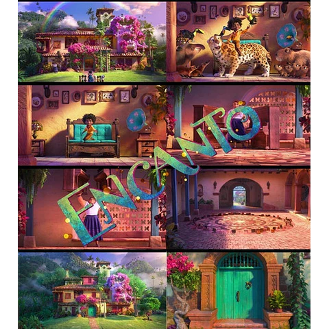 Kit Digital Encanto Disney Clipart Png + Papeles + Fondos