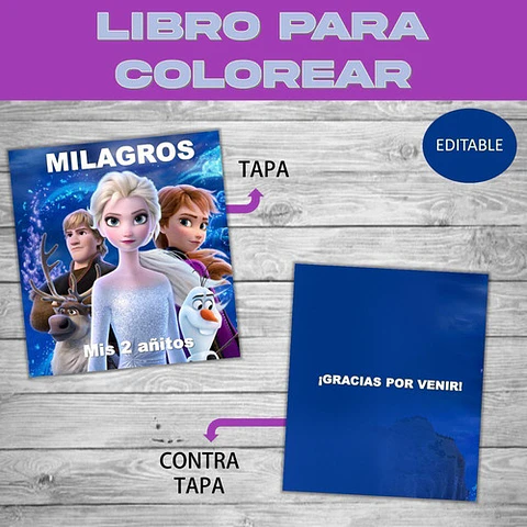 Para Personalizar Imprimir Y Pintar Souvenirs Frozen!!
