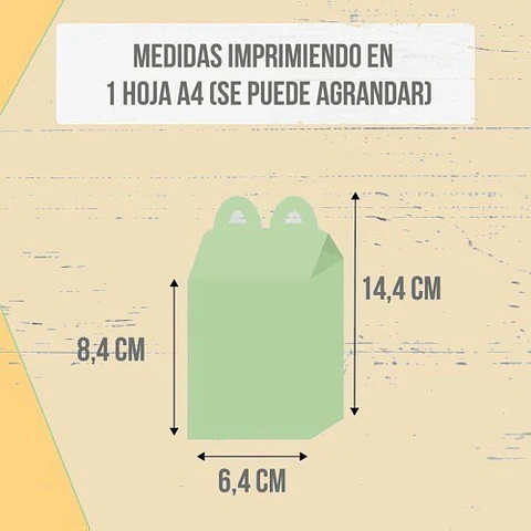 Kit Imprimible Plantilla Cajita Feliz Editable, Cajas Molde