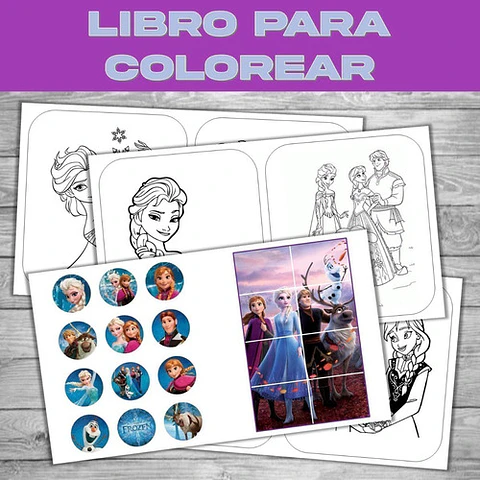 Para Personalizar Imprimir Y Pintar Souvenirs Frozen!!
