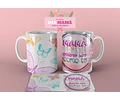 Diseños Plantillas Para Tazas Día De La Madre Sublimación M6