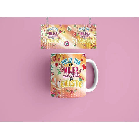 Diseños Plantillas Para Tazas Día De La Madre Sublimación M9