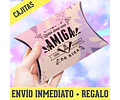 12 Diseños Para Sublimar Caja Almohada Frases Día Del Amigo