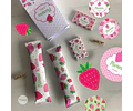 Kit Imprimible Frutillitas Frutillas Strawberry Candy Bar