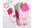Kit Imprimible Frutillitas Frutillas Strawberry Candy Bar