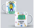 Kit Diseños Plantillas Tazas Los Simpsons Sublimación M2