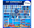 Kit Imprimible Sonic La Película Deco Y Candy 100% Editable
