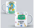 Kit Diseños Plantillas Tazas Los Simpsons Sublimación M2
