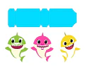Kit Imprimible Letras 3d Editables Baby Shark