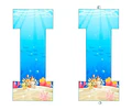 Kit Imprimible Letras 3d Editables Baby Shark