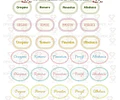 Kit Imprimible Etiquetas Frascos Especiero Cereales Editable