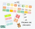 Kit Imprimible Agenda De Embarazo Diario Embarazada Control