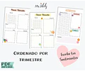 Kit Imprimible Agenda De Embarazo Diario Embarazada Control