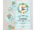 Kit Imprimible Tucan Toucan Tucanes Toucans Aves Birds Candy
