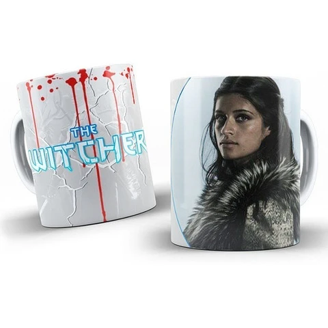 Kit Diseños Plantillas Tazas The Witcher Sublimación 