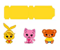 Kit Imprimible Letras 3d Editables Plim Plim Abecedario