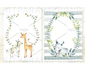 Kit Imágenes Png Cliparts Animales Safari Selva Acuarela 01