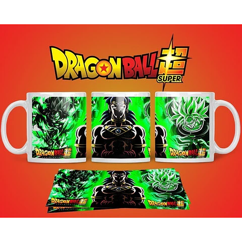 Diseños Plantillas Tazas Dragon Ball Super Sublimación M4