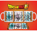 Diseños Plantillas Tazas Dragon Ball Super Sublimación M4