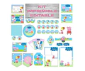 Kit Imprimible Editable Peppa Pig + Libro Colorear