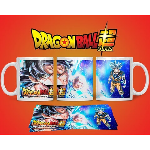 Diseños Plantillas Tazas Dragon Ball Super Sublimación M4