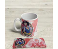 Kit Diseños Plantillas Tazas Princesas Disney Halloween