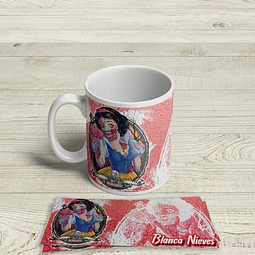 Kit Diseños Plantillas Tazas Princesas Disney Halloween