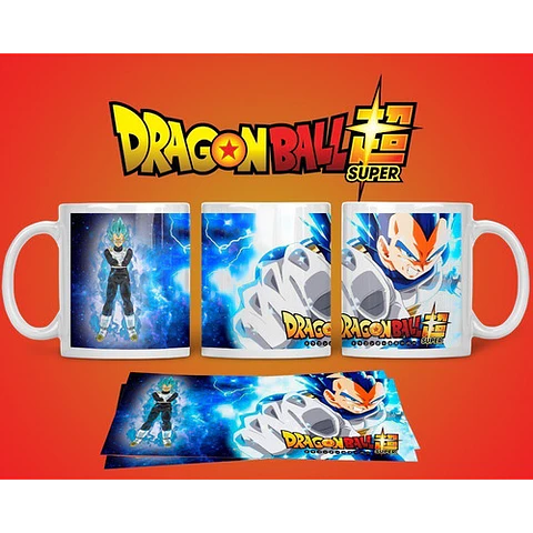 Diseños Plantillas Tazas Dragon Ball Super Sublimación M4