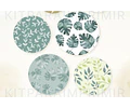 Kit Imágenes Png Cliparts Animales Safari Selva Acuarela 01