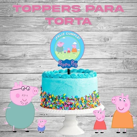 Kit Imprimible Editable Peppa Pig + Libro Colorear
